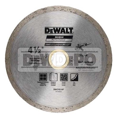 Dewalt DW47451HP Sürekli Kenar Elmas Disk 115 mm
