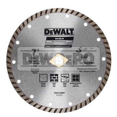Dewalt DW47700HP Turbo Elmas Disk 180 mm