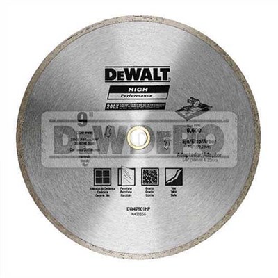 Dewalt DW47901HP Sürekli Kenar Elmas Disk 230 mm