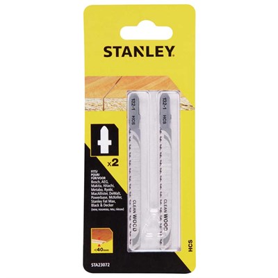 Stanley STA23072 HCS Hassas Kesim Dekupaj Testere Bıçağı 2li Paket