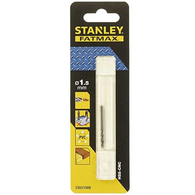 Stanley STA51008 Metal Matkap Ucu 1,5mm (2'li Paket)
