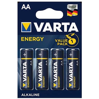 Varta Energy AA Alkalin Kalem Pil 4lü 4106229414